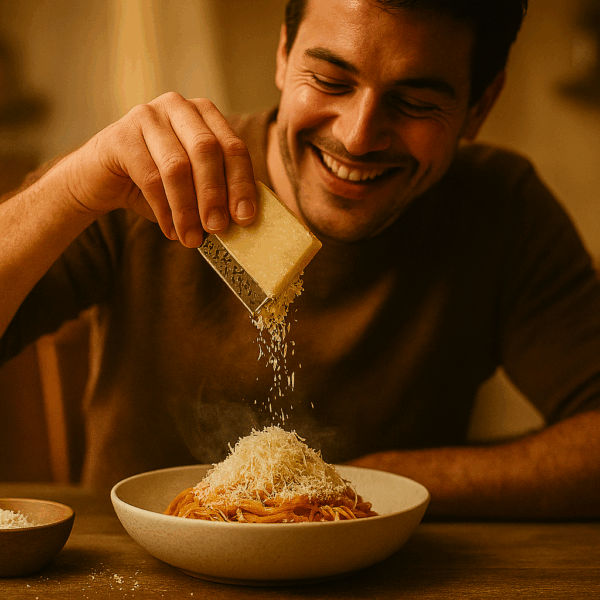 🧀Il formaggio grattugiato nasce in una leggenda