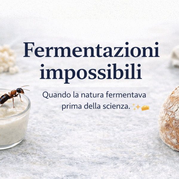 Le formiche fermentano il latte
