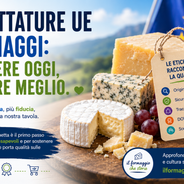 Etichettature UE: il futuro è più trasparente 🧀🇪🇺