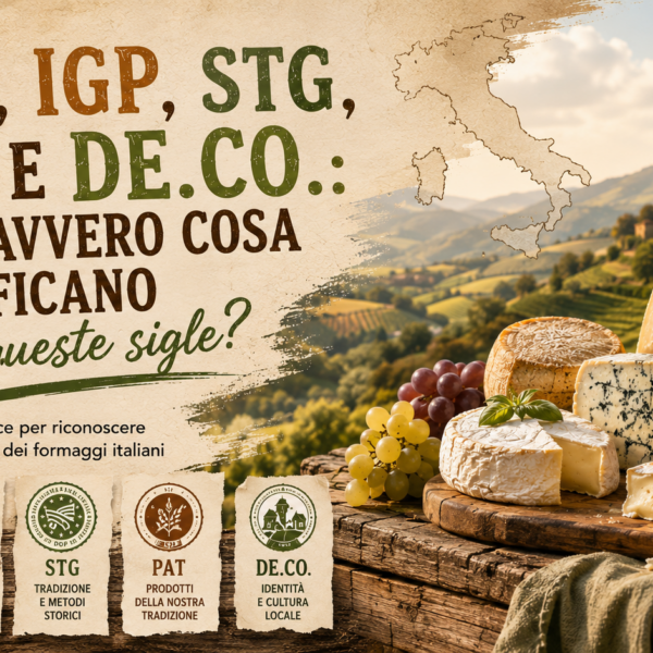 🧀DOP, IGP, STG, PAT e DE.CO.: sai davvero cosa significano tutte queste sigle? 🧀🇮🇹