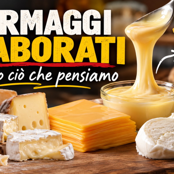 Formaggi elaborati: nulla di ciò che noi pensiamo.🧀