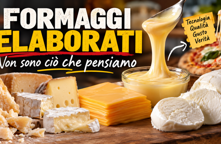 Formaggi elaborati: nulla di ciò che noi pensiamo.🧀