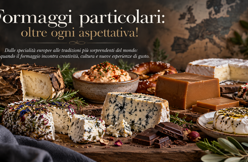 Formaggi particolari: oltre ogni aspettativa!🧀✨